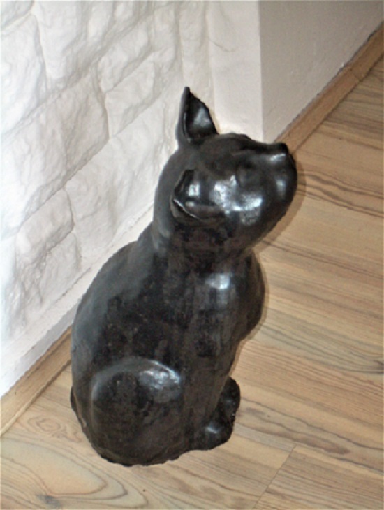 Bildhauerei Katze