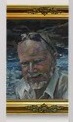 Porträt Kurt Sistig,2014, 
 Öl auf Leinen